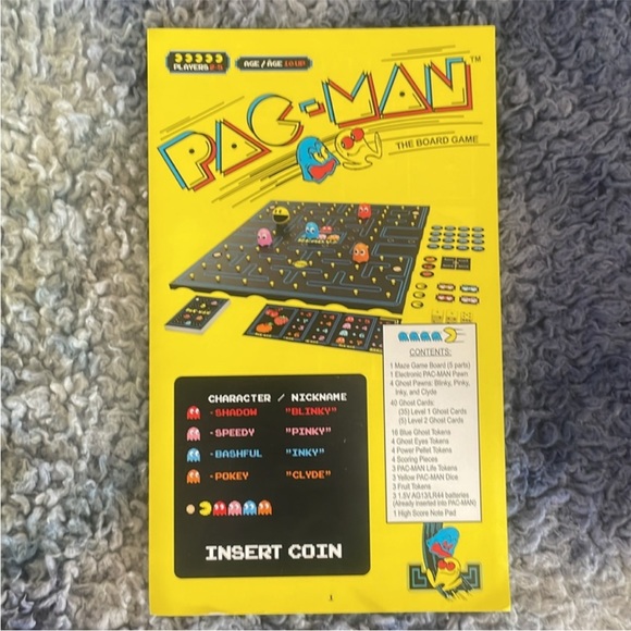 Pac-Man board game VINTAGE arcade family night - Picture 8 of 9